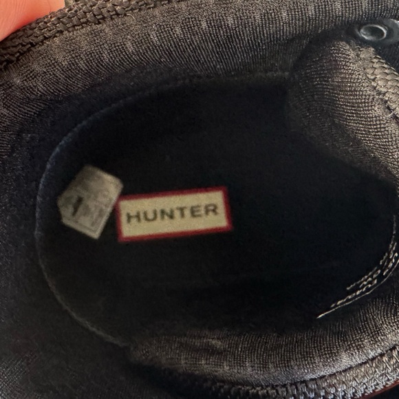 NWT Hunter Rebel Explorer black boots women’s 9 - Picture 8 of 10